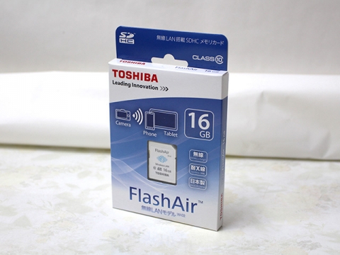 東芝 FlashAir W-02 SD-WC016G [16GB]
