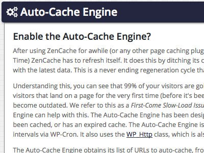 Auto-Cache Engine
