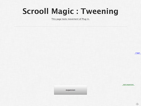 Scrooll Magic : Tweening