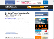 60+ Useful Photoshop Actions For Photo Enhancements