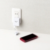 巻き取り式Micro-USBケーブル付スマートフォン用AC充電器