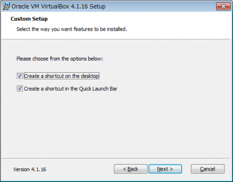 VirtualBox インストール03