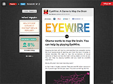 EyeWire: A Game to Map the Brain