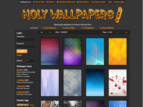 HOLY WALLPAPERS!