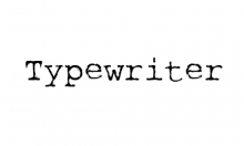 rough-typewriter